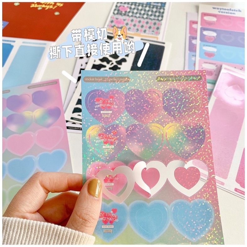 Photo frame sticker sticker khung ảnh trang trí idol