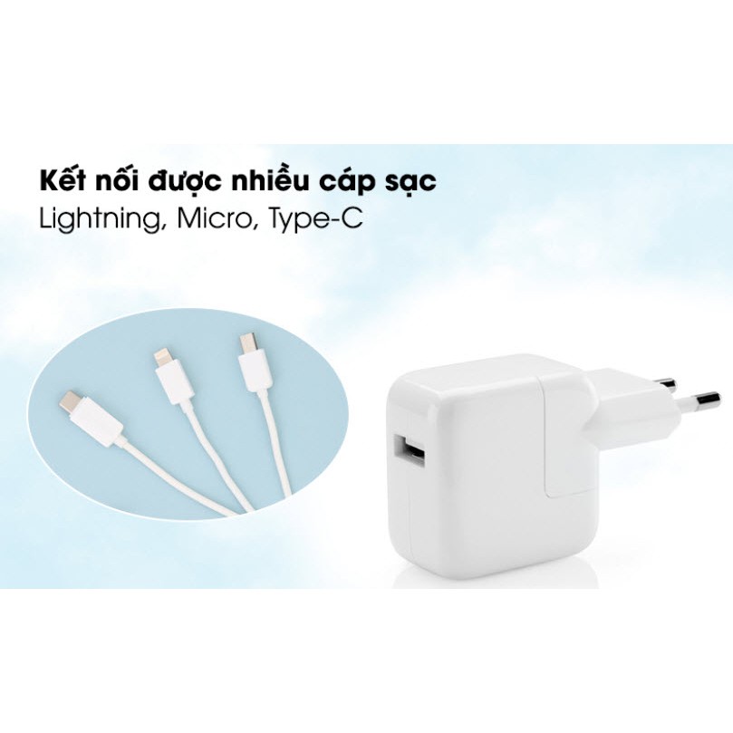 Adapter sạc 12W Apple MD836ZM (Chính hãng)