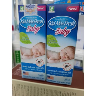 Dung dịch bôi muỗi,mụn,côn trùng đốt kid mos fresh baby