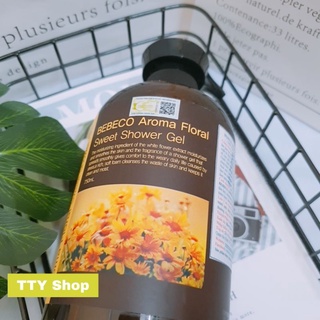 Sữa tắm hương thơm nước hoa Bebeco Aroma Floral Sweet Shower Gel, Creamy Body Cleanser, Romance Body Cleanser