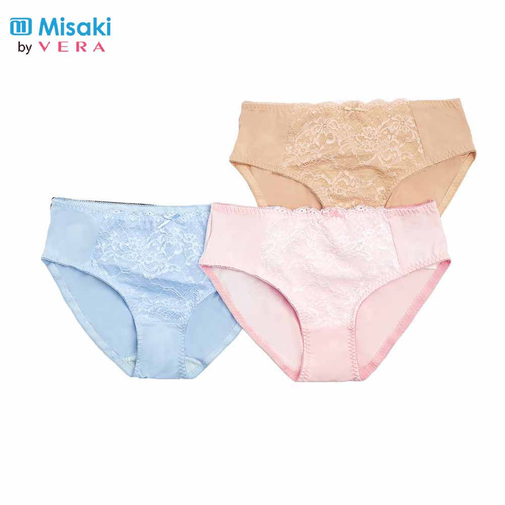 [Mã FAMALLT5 giảm 15% đơn 150k] Combo 03 quần lót nữ thun lạnh Misaki by Vera 6230