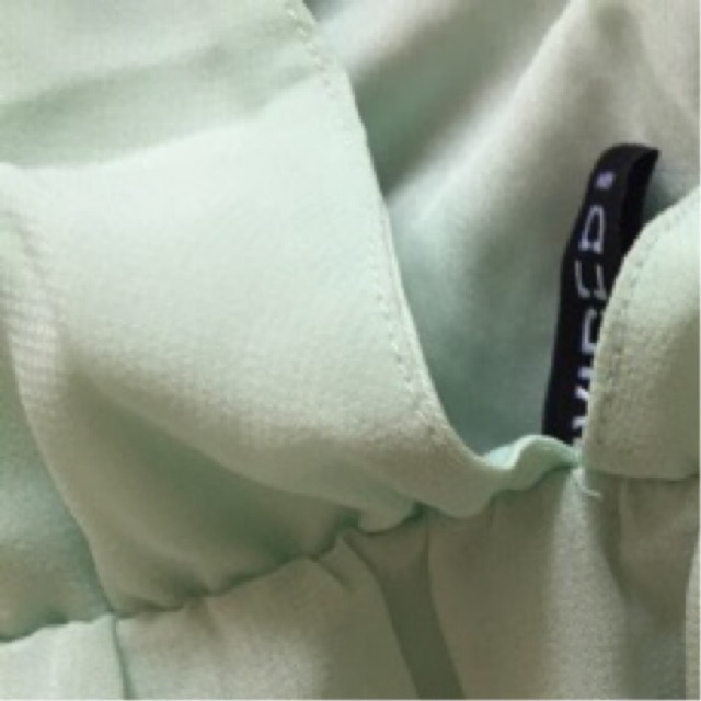 Sale Đầm HM xách tay size L màu xanh bạc hà