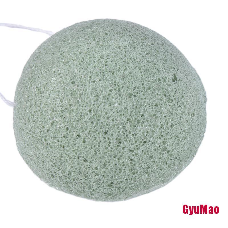 Miếng Mút Konjac Tự Nhiên Rửa Mặt Trang Điểm Tiện Dụng