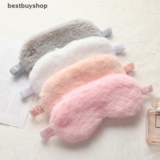 Bestbuyshop Sleeping Eye Mask Sleeping Blindfold Soft Plush Eye Cover Eyepatch Nap Eyeshade YHN