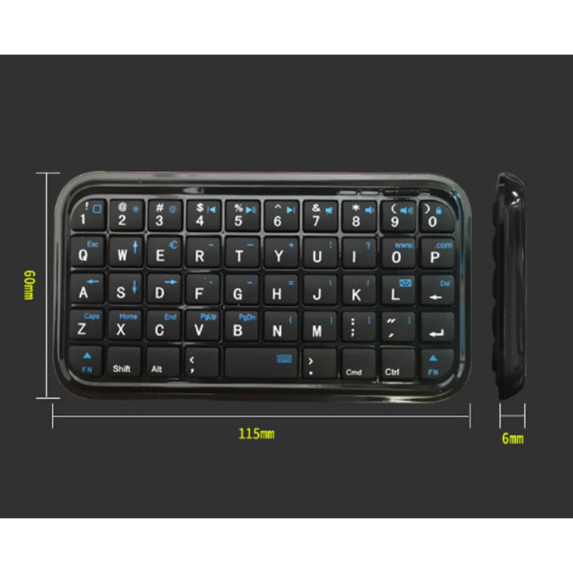 KEYBOARD POCKET BÀN PHÍM BLUETOOTH ALL-IN-1 [ Home and Garden ]