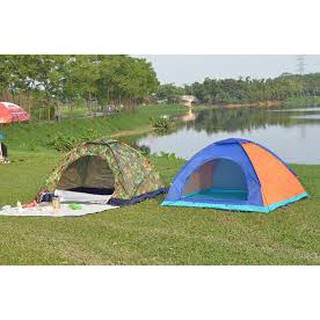 [lẻ giá sỉ] Lều du lịch, cắm trại 2 lớp cao cấp cho 2-3 người