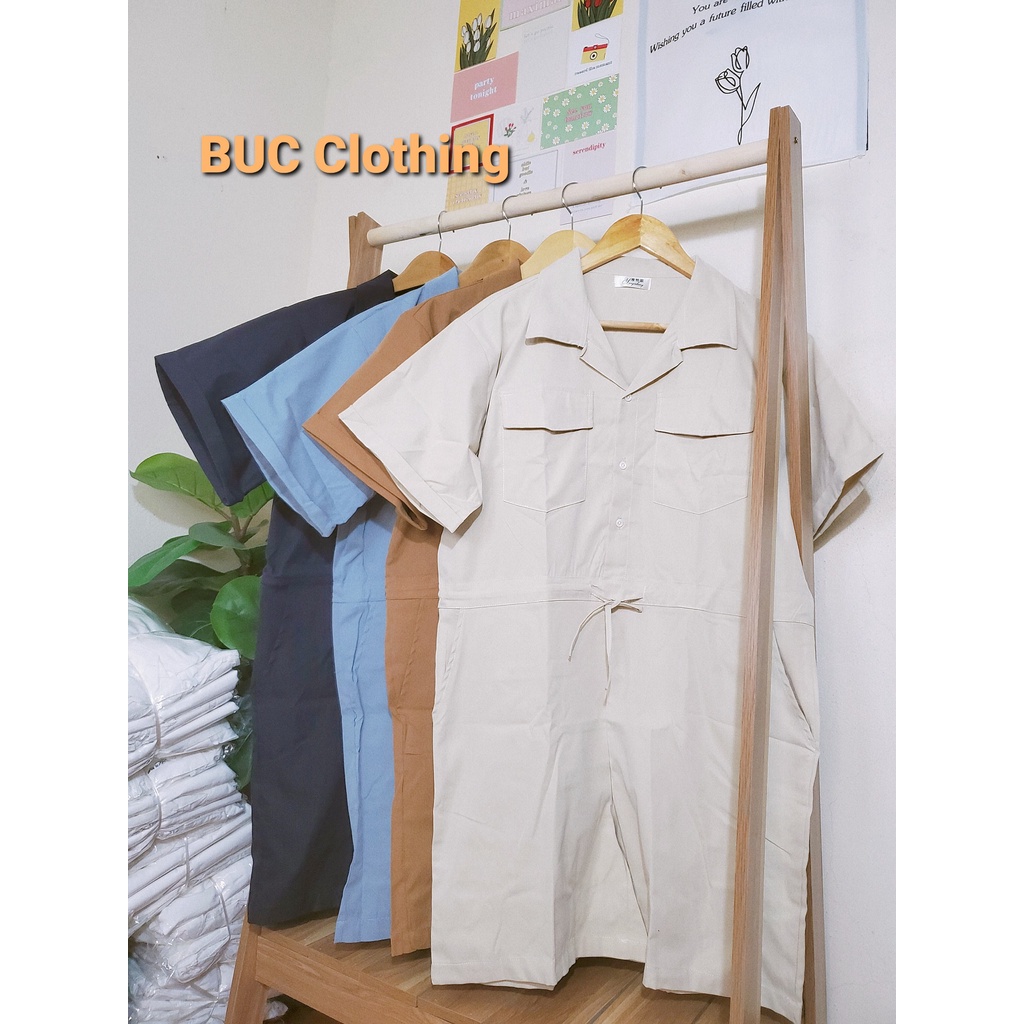 Jum cổ sơ mi túi ngực vải thô trơn form thụng đáng yêu full 4 màu | BigBuy360 - bigbuy360.vn