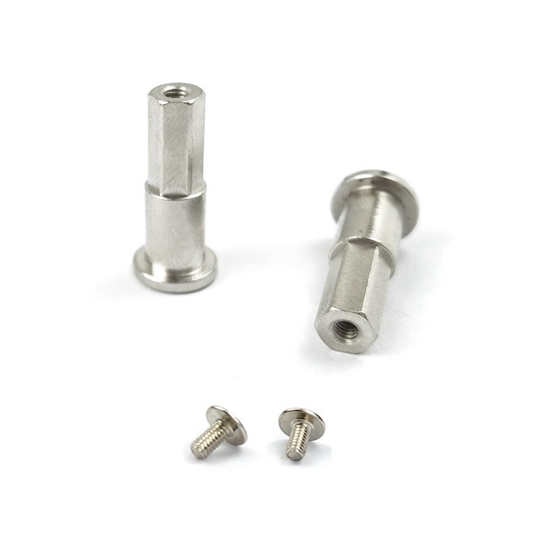 Trục Chuyển Đổi Bánh Xe Trước Và Sau Bằng Kim Loại Cho Xe Điều Khiển Từ Xa Wpl D12 1 / 10 5mm