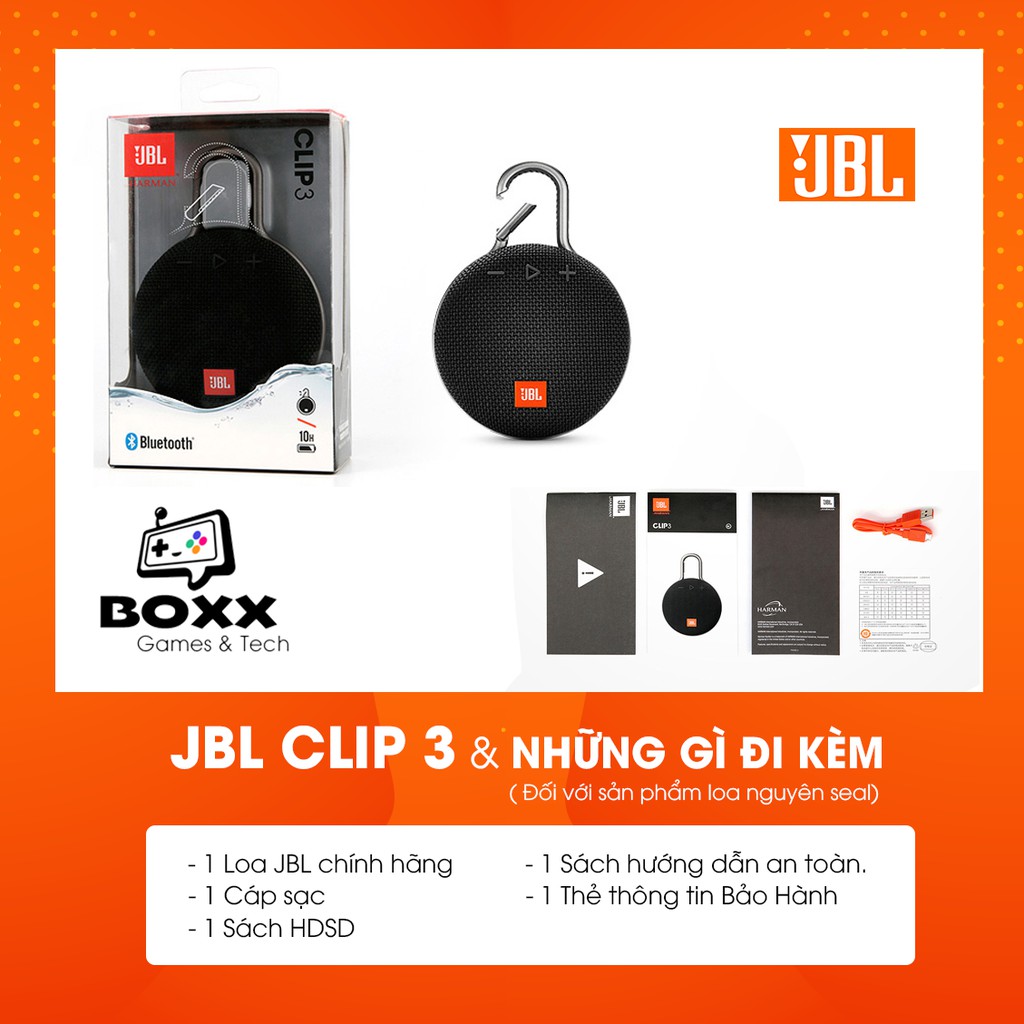 Loa Bluetooth JBL CLIP 3