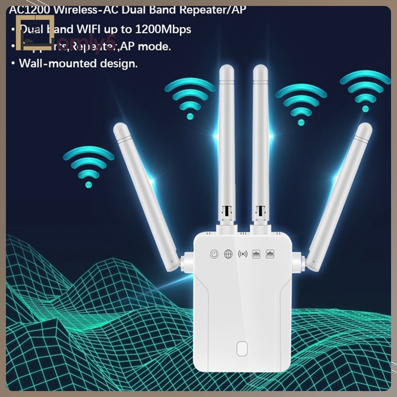 Thiết Bị Khuếch Đại Tín Hiệu Wifi Không Dây Gắn Tường 2.4g 5g | BigBuy360 - bigbuy360.vn