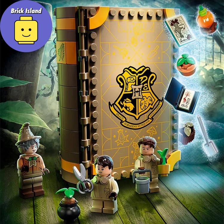 Đồ Chơi Lắp Ráp Mô hình Harry Potter Book sách - Brick Island