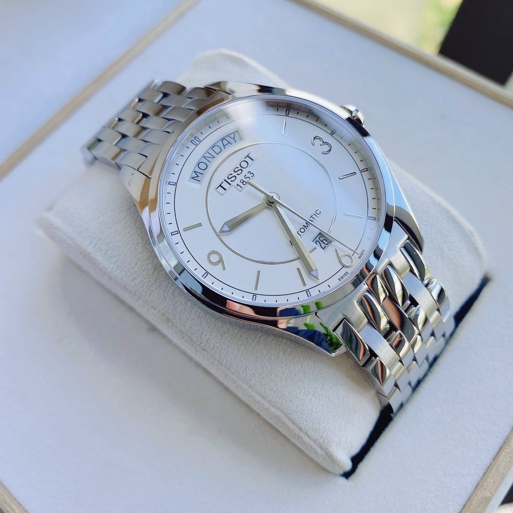 Đồng hồ nam Tissot T-One T038.430.11.037.00(T0384301103700) - Máy cơ Automatic - Kính Sapphire