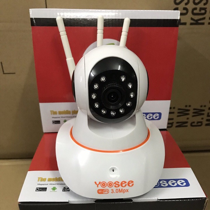 CAMERA IP YOOSEE 3 ANTEN 3.0MPX - THẾ HỆ MỚI