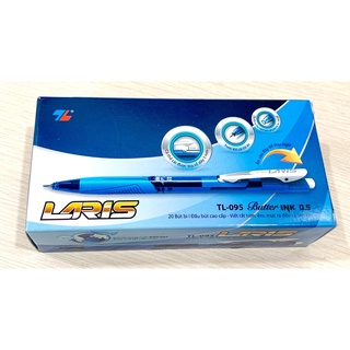 Viết bi bấm TL-095 xanh hộp 20 cây ( Laris)