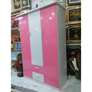 Tủ nhựa trắng hồng người lớn PL0068 miễn phí vận chuyển