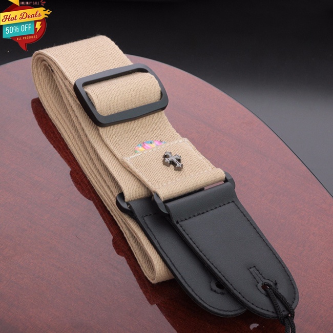 Dây Đeo Đàn Guitar Điện Longteam Cổ Điển Kèm Túi Đựng