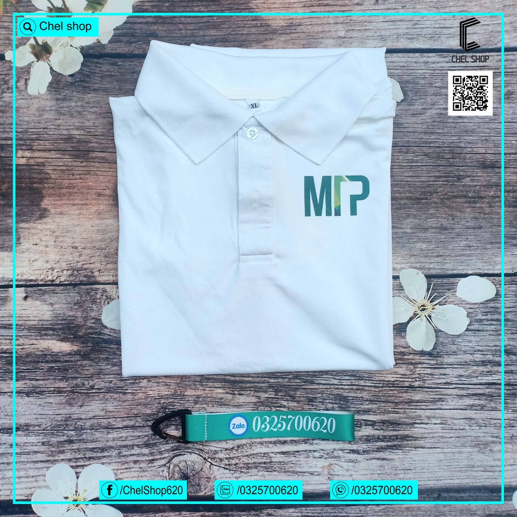 Áo polo cao cấp MTP [TRẮNG - ĐEN - XANH]
