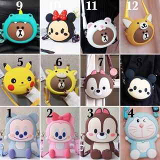 Túi hộp trẻ em Elsa công chúa Donut dễ thươngh