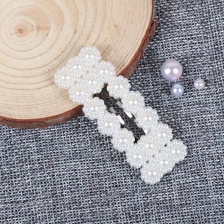 Kẹp tóc đính hạt phong cách hàn quốc