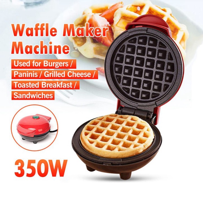 Máy Nướng Bánh Waffle, Làm Bánh Kẹp Mini SOKANY