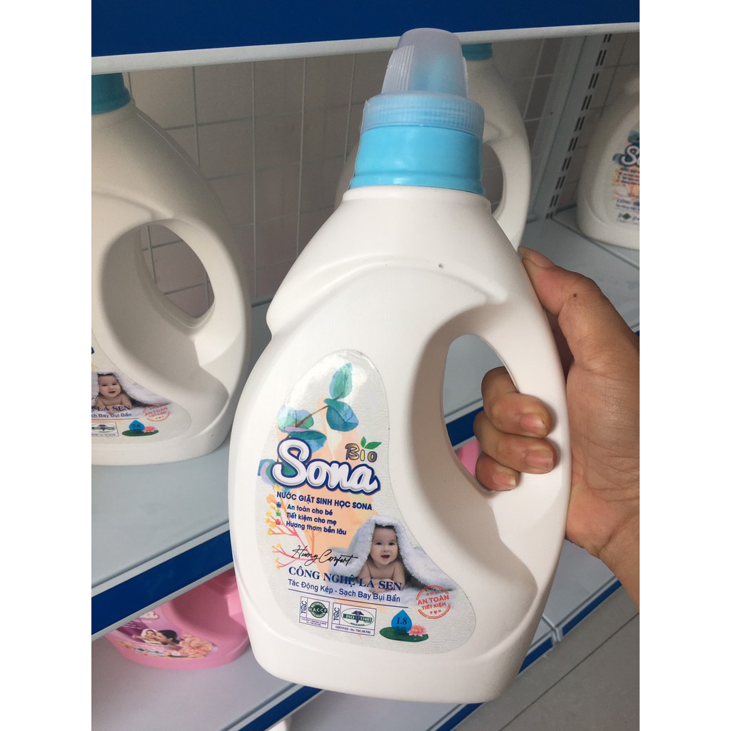Nước giặt sinh học Sona Hương Comfort 1.8kg