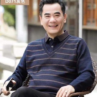 Áo len lót nhung cho bố