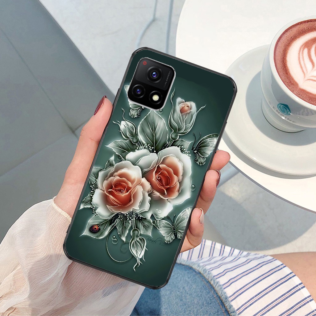 Ốp LƯNG kính cường lực VIVO Y21S,Y33S,Y72,Y15S,Y21 CAO CẤP IN HÌNH SIÊU ĐẸP