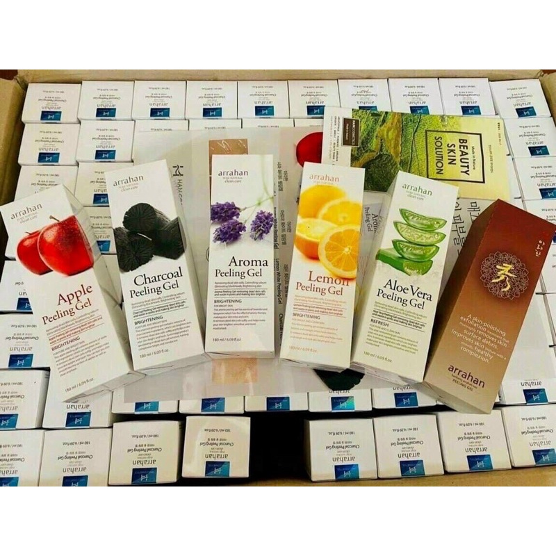 Tẩy tế bào chết mặt và body Arahan Hàn Quốc