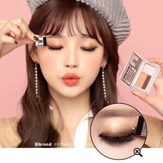 DEAL 03/08 PHẤN MẮT 16 BRAND SIXTEEN EYE MAGAZINE ALL ABOUT EYE