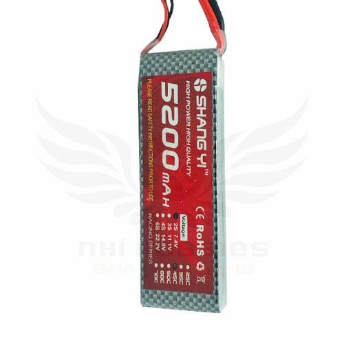 Pin Lipo ShangYi 7.4v 2s 5200mAh 45C