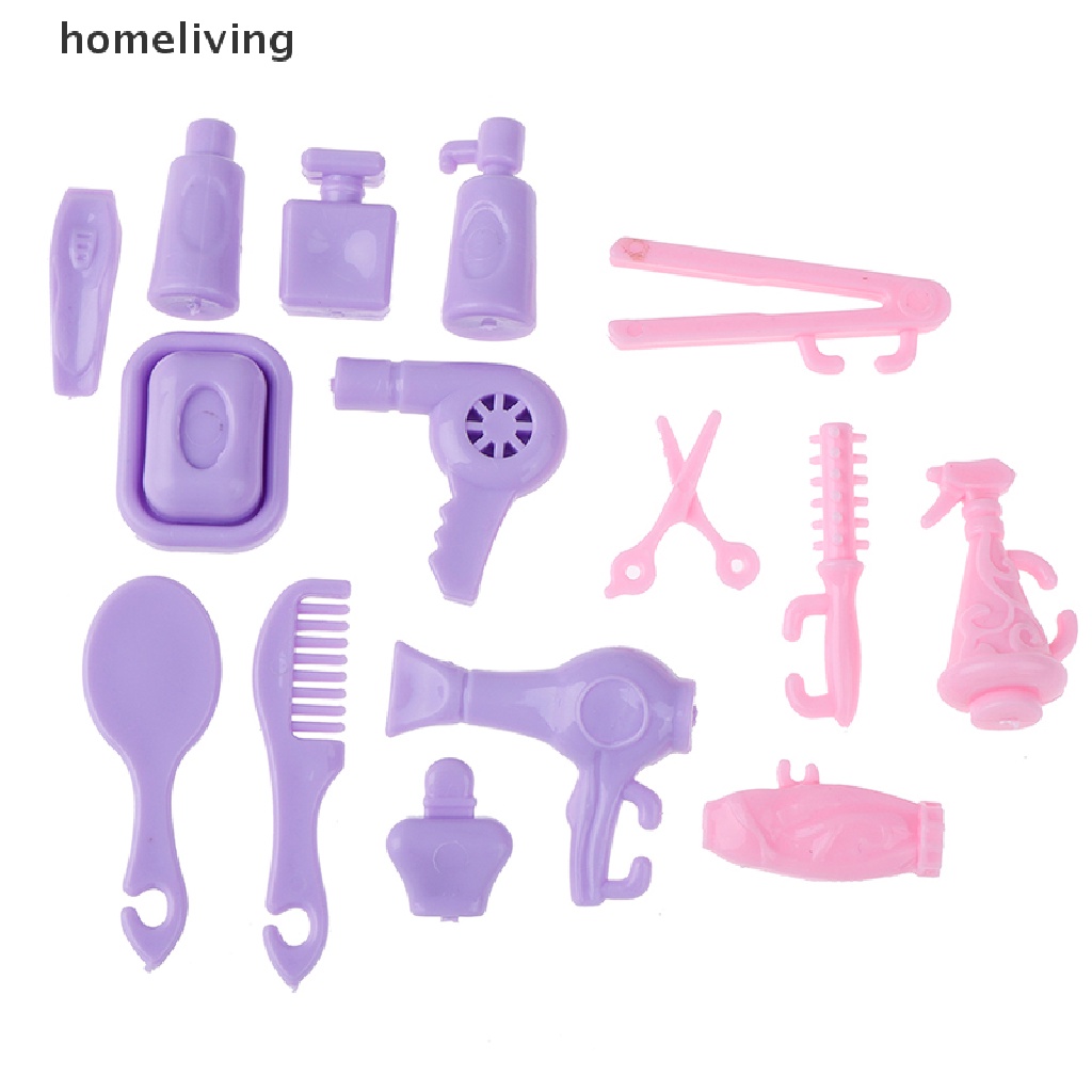 Bộ Đồ Nội Thất Bằng Nhựa Tỉ Lệ 1 / 6 Trang Trí Nhà Búp Bê diy