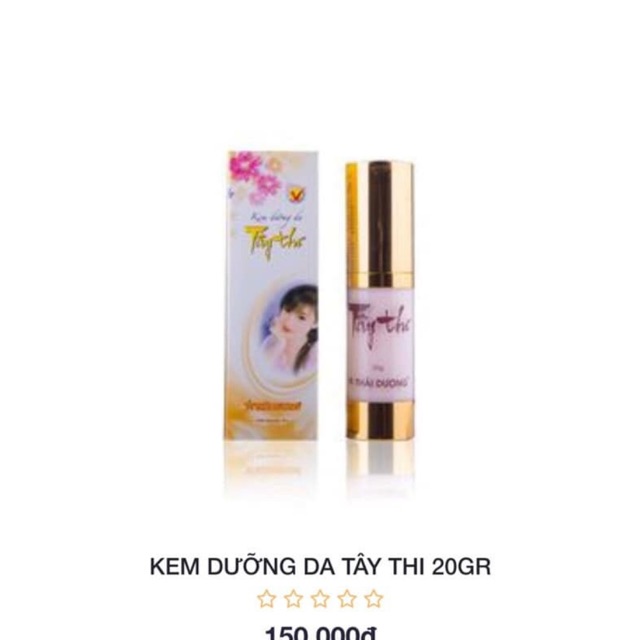 Kem dưỡng da Tây thi loại 20g