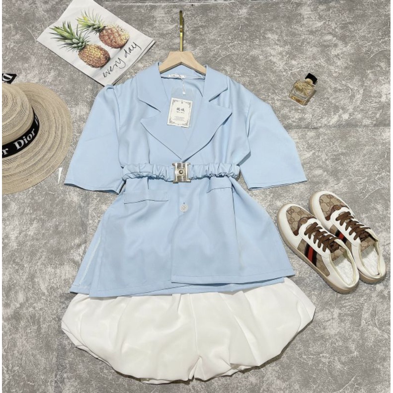 Set vest siêu phẩm kèm đai cài cực đẹp | BigBuy360 - bigbuy360.vn