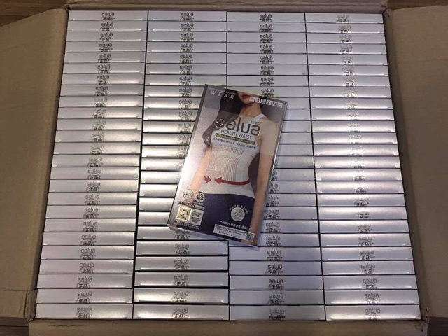 Đai nịt giảm mỡ bụng SaLua , gen đeo hạt Germanium Hàn Quốc