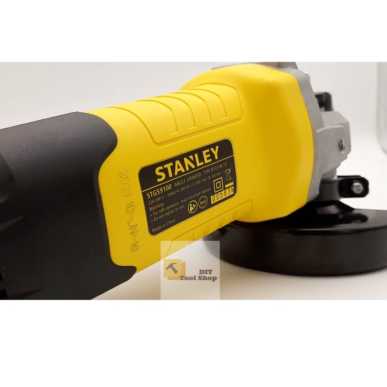 Máy Mài Góc 100mm Công Tắc Trượt 900W STANLEY STGS9100-B1 - Chính Hãng - SKU STGS9100