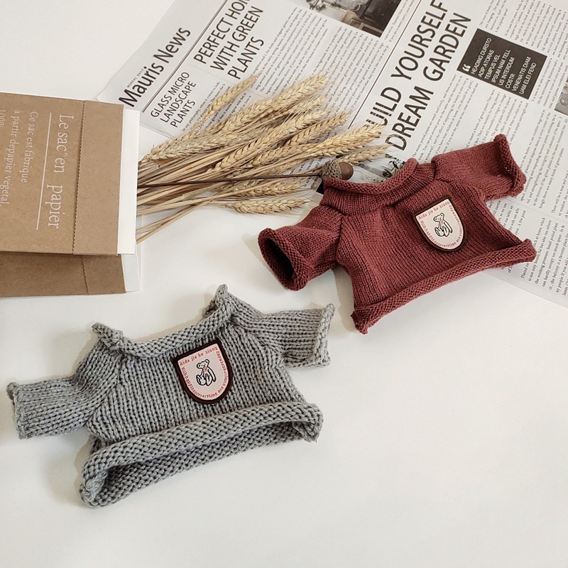 Áo sweater đáng yêu thay thế cho gấu bông