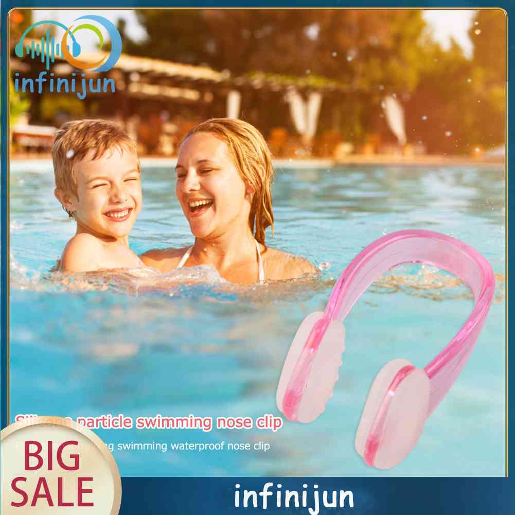 Kẹp Mũi Bằng Silicon Mềm Thoải Mái Tiện Dụng Khi Đi Bơi / Lướt Sóng