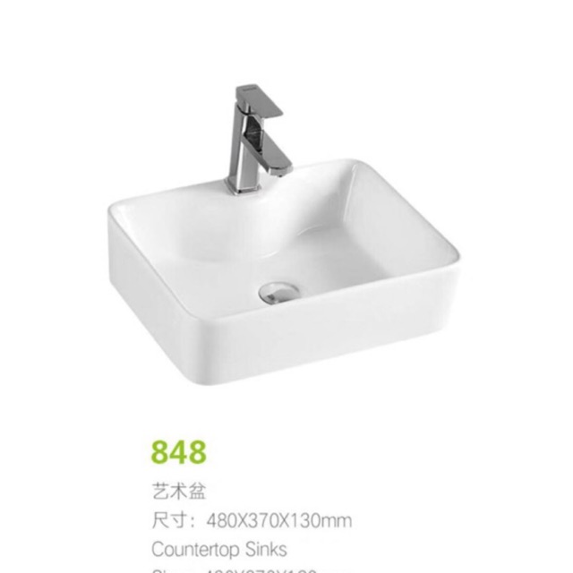 Chậu rửa lavabo 848