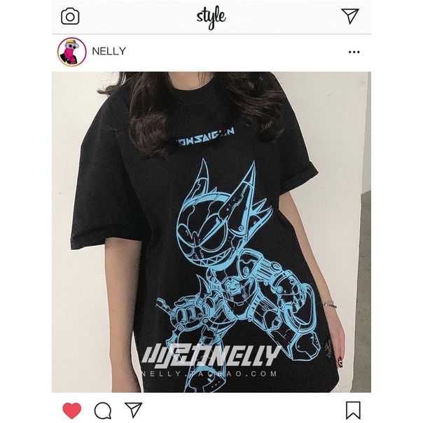 Áo phông nelly heybig sale (có sẵn) 19 robot nsg