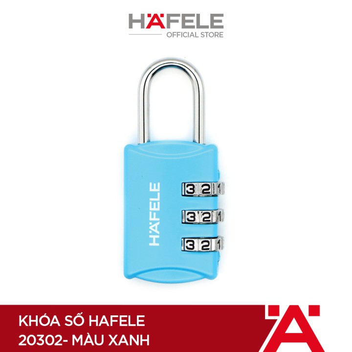 Khóa số HAFELE 20302 màu xanh - 482.09.001