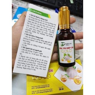 DẦU TỎI DIỆP CHI GOLD
