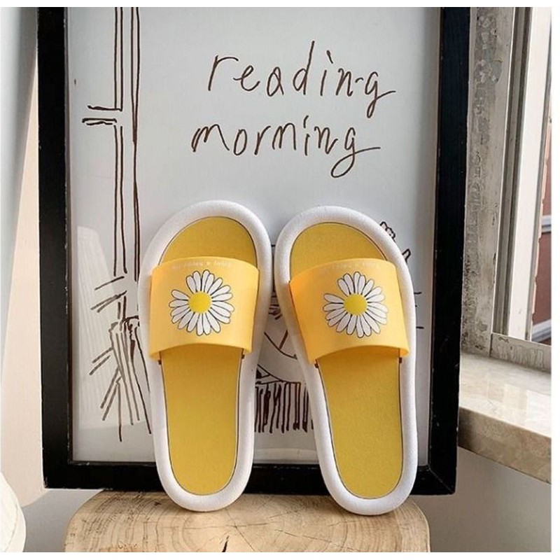 (HÀNG SALE) Dép nữ 💖FREESHIP💖 Dép hoa cúc siêu hot hàng Quảng Châu chuẩn | BigBuy360 - bigbuy360.vn