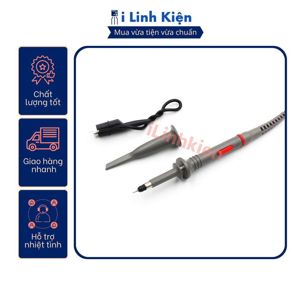 Que đo dây đo máy hiện sóng 100Mhz cao cấp chính hãng độ bền cao.