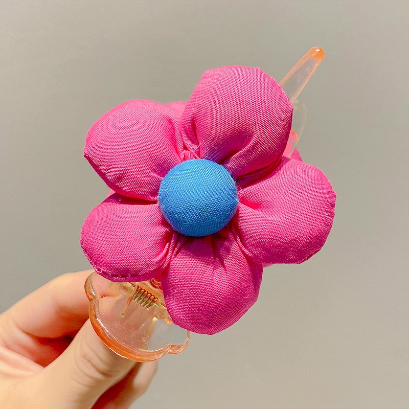 Kẹp Tóc Hình Hoa Phong Cách Mới 2022 Cho Bé Gái