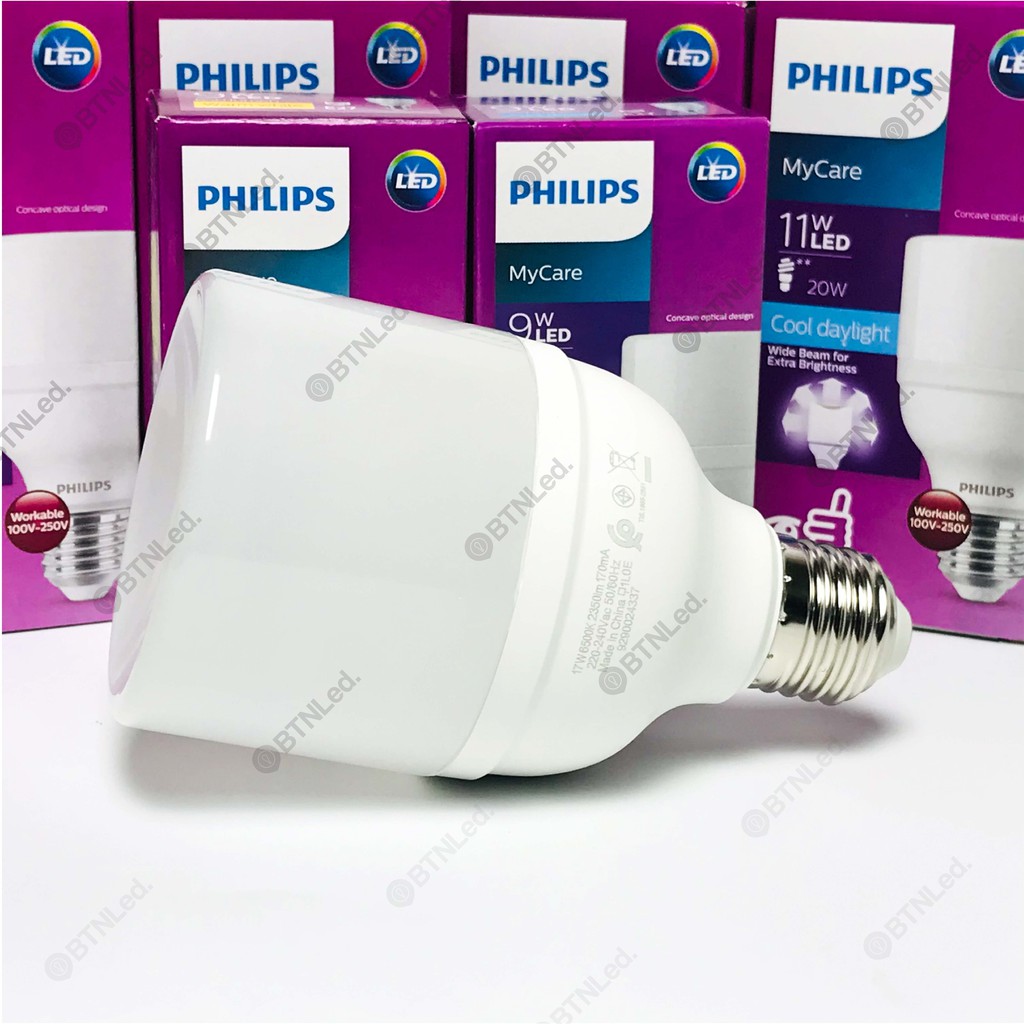 Bóng đèn PHILIPS LEDBright E27 230V - [HÀNG CHÍNH HÃNG] - Cho ánh sáng rực rỡ có chất lượng ánh sáng cao | BigBuy360 - bigbuy360.vn