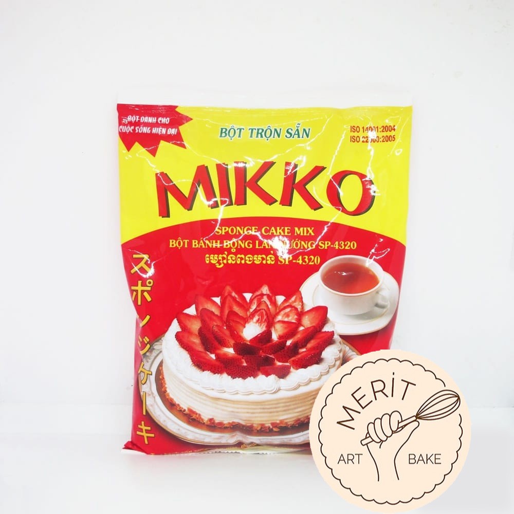 Bột bánh bông lan nướng Mikko Nhật Bản