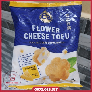 Đậu hủ phô mai hình hoa eb | 500g | giao hoả tốc hcm | miloha food