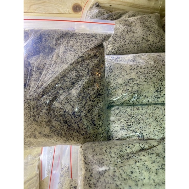 Cát muối tiêu  [1KG] Cát thuỷ sinh - Trải nền hồ thủy sinh,hồ cá cảnh,bán cạn,biotop...