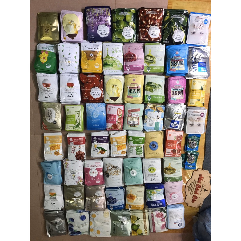 Combo 10 miếng mặt nạ nội địa trung mix lẫn mẫu | BigBuy360 - bigbuy360.vn