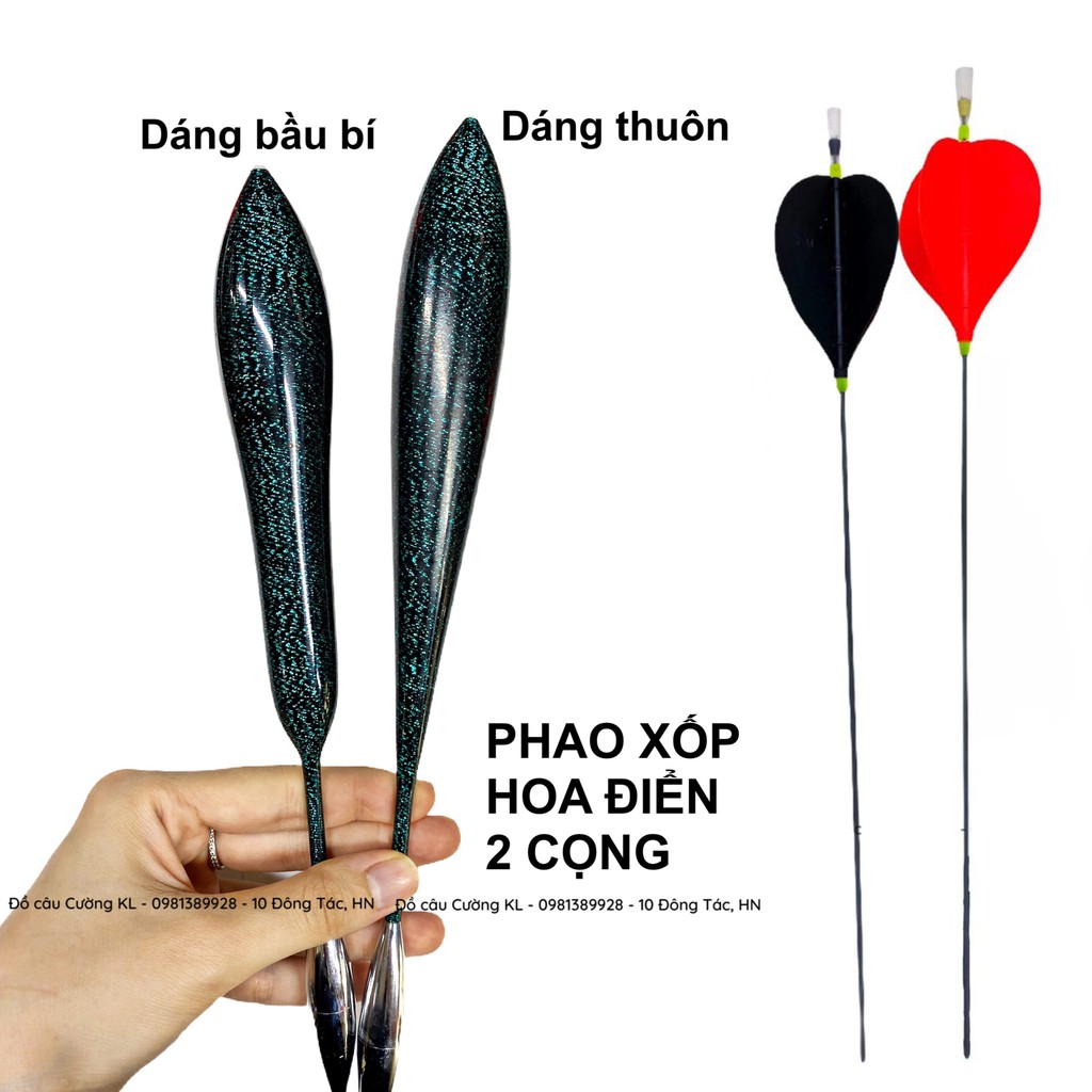 Phao Hoa Điển câu cá cắm thuôn cuốn chỉ ( Hàng loại đẹp chuyên săn hàng khủng )